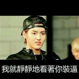 EXO搞笑带字表情,笑点满满，带你领略偶像们的幽默魅力